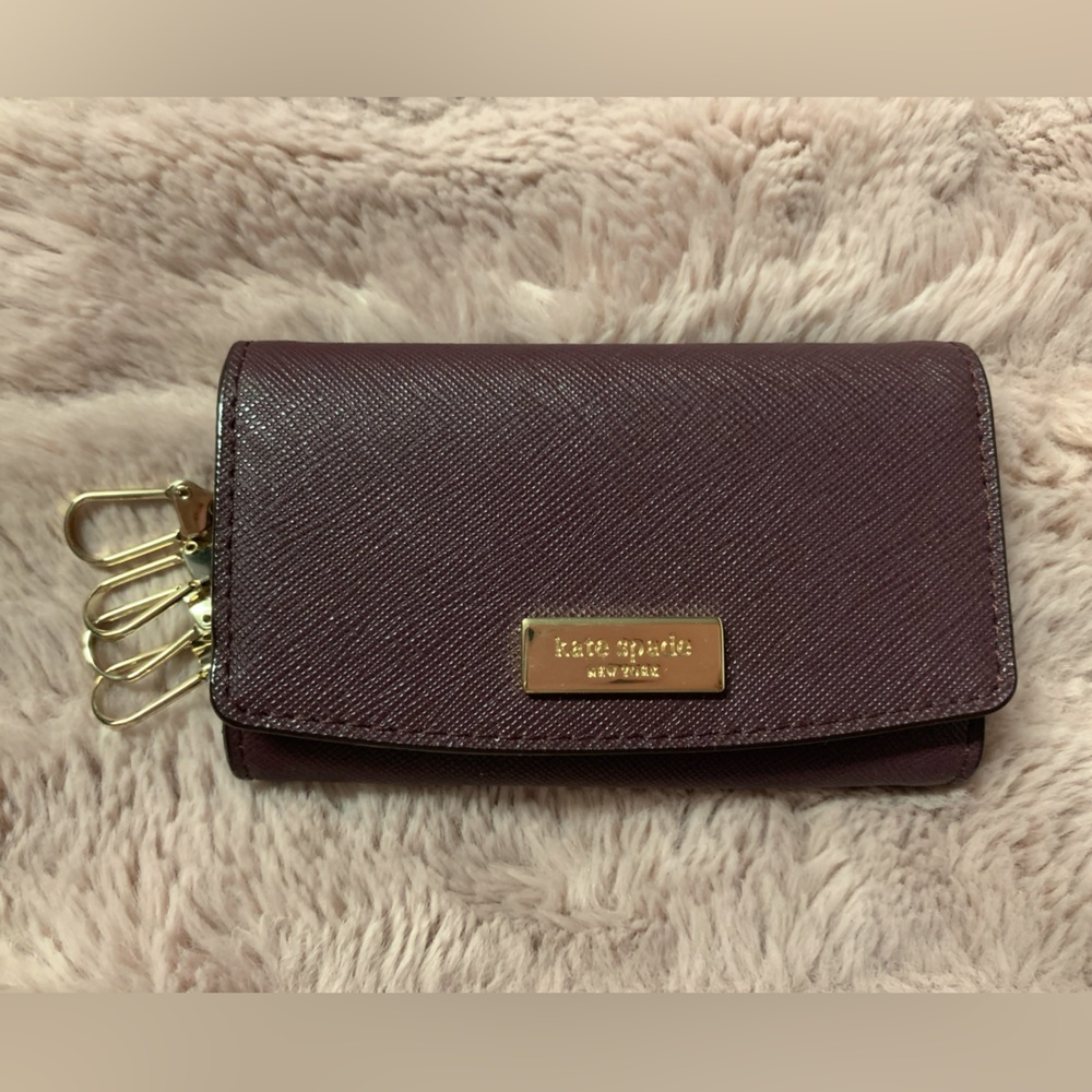 BNWOT KATE SPADE Saffiano Leather Key Holder